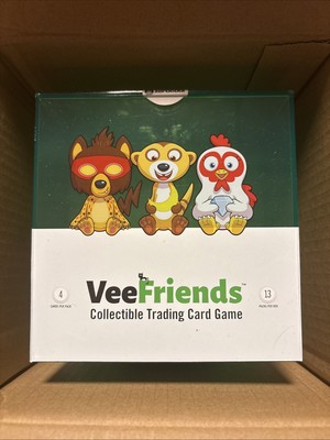 Veefriends  Compete and Collect  Trading Cards Box Green New Sealed