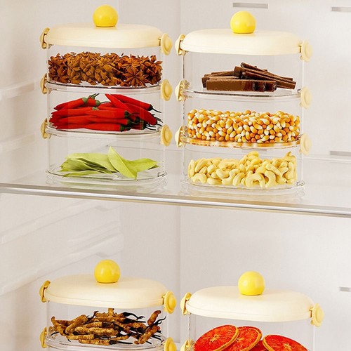 Household Food Containers Boxes Plastic Fresh-Keeping Box for Kitchen - Picture 9 of 10