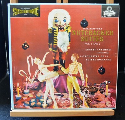 Tchaikovsky NUTCRACKER SUITES 1 & 2 Ansermet London CS 6097 Blue Back 1E/1E NM