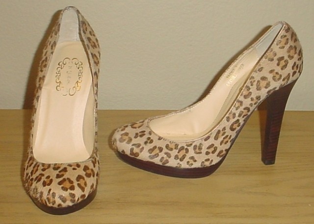 cheetah heels