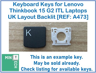 Tastatur Ersatz Tasten für Lenovo Thinkbook 15 G2 ITL Laptops UK Hintergrundbeleuchtung