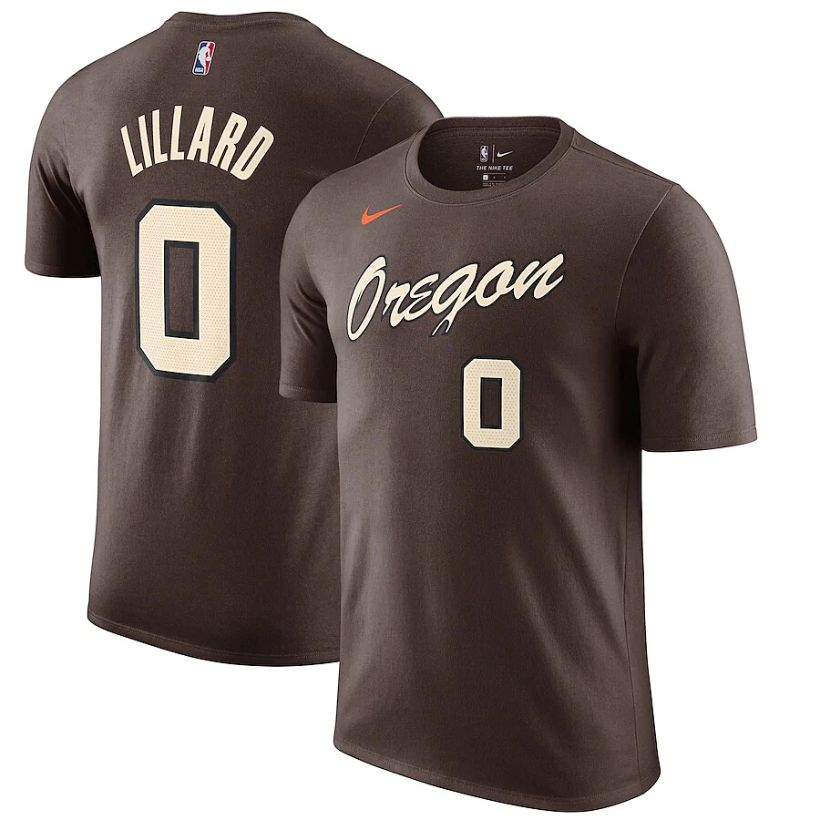 Damian lillard top t shirt jersey