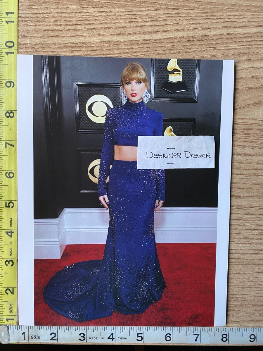 blue grammy dress HELLO MOLLY After The Grammys Dress Blue