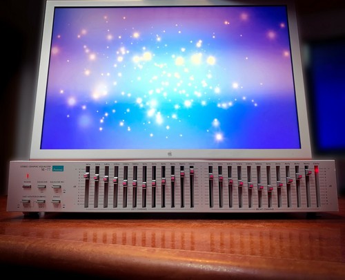 SANSUI SE-77 ๐RaRe๐ Vintage Stereo Graphic Equalizer **READ DESCRIPTION**