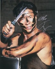 SHO KOSUGI signed autograph 20x25cm BLACK EAGLE in person autograph COA
