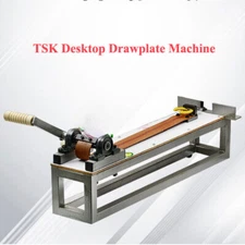 TSK Desktop Drawplate Machine Jewelry Wire Drawing Jewellery Wire Pulling Tool