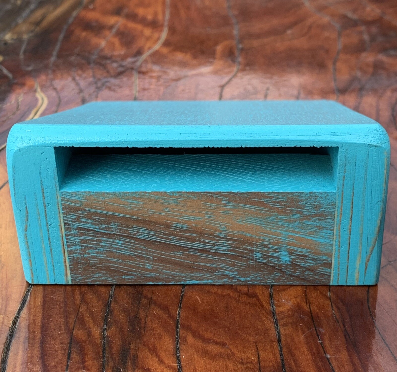 NEW HANDMADE FINGERBOARD RAMP (Reece’s Ramps) BLUE POCKET KICKER eBay