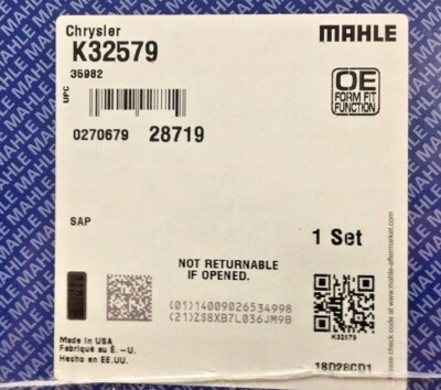ma〜ma Mahle K32579 Engine Water Pump Gasket 35982 | eBay