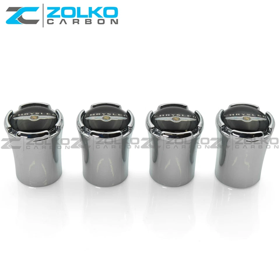 TAPAS DE VÁSTAGO DE VÁLVULA NEUMÁTICO DE RUEDA PLATEADO - VENDEDOR DE EE. UU. VT31 Foto 2 de 4