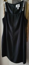 Hugo Buscati Collection Mirrored Little Black Dress Women size 12 