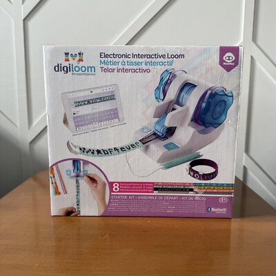 Digiloom Electronic Interactive Loom Starter Kit Create & Weave Bracelets Wowwee