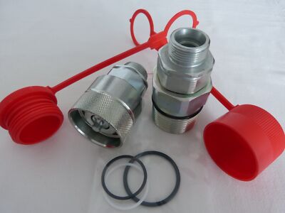 Hydraulic Screw Coupling 300bar 20S BG6 Socket Plug Dust Cap M30x2 Thread