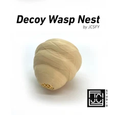Decoy Wasp Nest Flat Surface Mountable Honey Comb Hive with Outdoor Tape | JCSFY