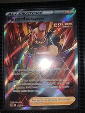 Pokémon Carta Mustard Stili di Lotta 163/163 - Italiana Ita Full Art