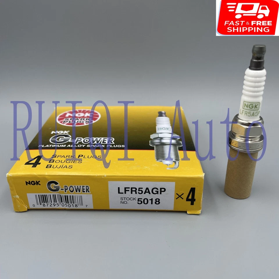 Conjunto de 16 velas de ignição NGK "PLATINUM" para 2011-2015 RAM 1500 2500 5.7L V8 - Imagem 2 de 4