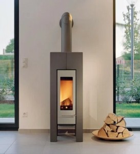 Hase Modena Gas Stove Fireplace Designer Log Burner Effect