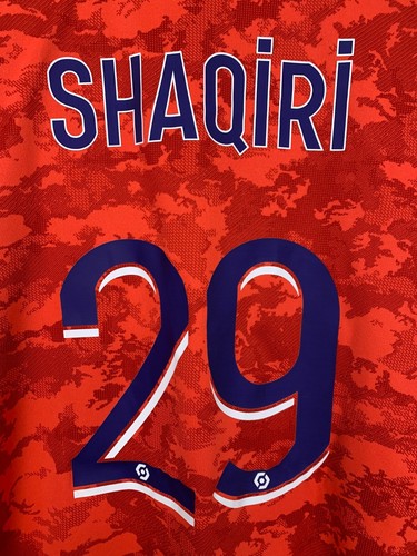 LYON 2021 2022 AWAY FOOTBALL SHIRT #29 SHAQIRI ADIDAS JERSEY SIZE M - Picture 6 of 8