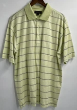 Cutter & Buck Mens Light Green Short Sleeve Polo Shirt - Size L