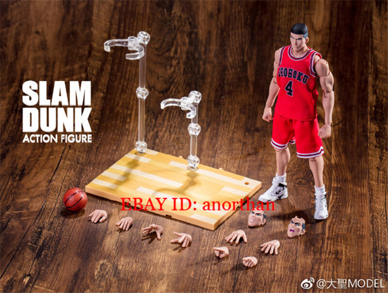 New Dasin Model SLAM DUNK Akagi Takenori Red Action Figure