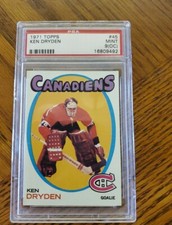 1971 TOPPS KEN DRYDEN # 45 ( PSA 9 OC)