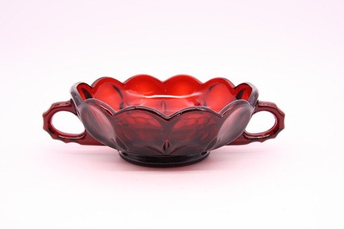 Fairfield Ruby 2-Handled Bowl by Anchor Hocking - Picture 4 of 16