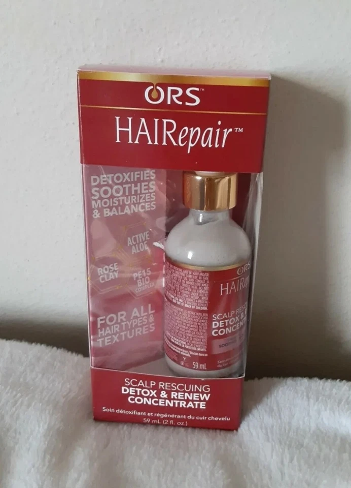 Концентрат для детоксикации и обновления кожи головы ORS HAIRepair 2 жидк. Oz новый запечатанный - Изображение 2 из 4