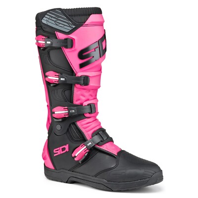 Sidi X Power SC LEI Womens Boots Black/Pink