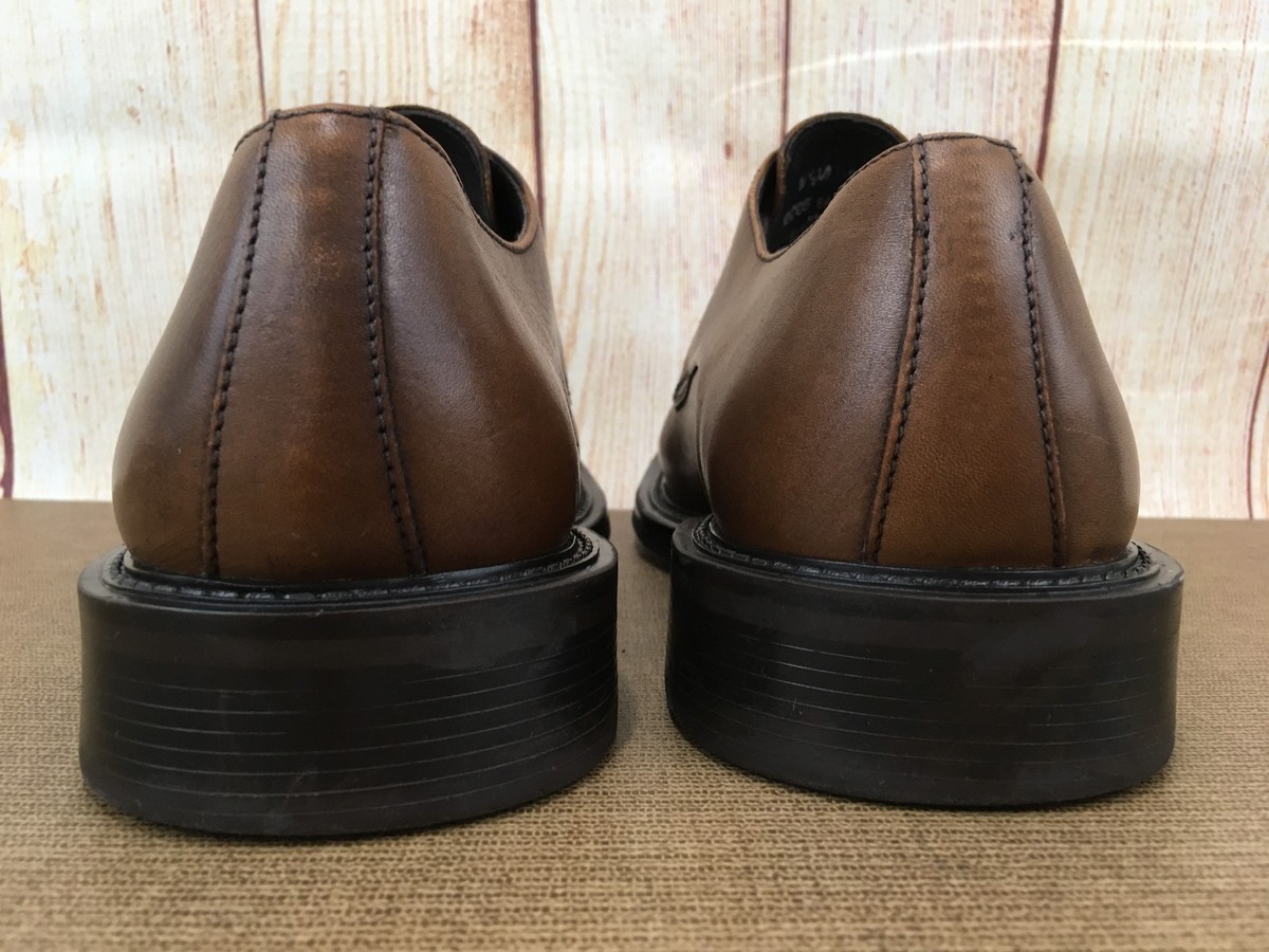Bass flex dark brown leather dress shoes Bass Flex Dress shoes - threedaughtersproperties.com main image 3
