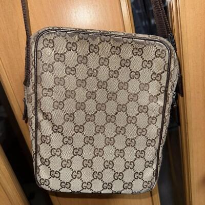 Authentic gucci y2k mini crossbody bag shoulder GG canvas Authentic gucci y2k mini crossbody bag shoulder GG canvas