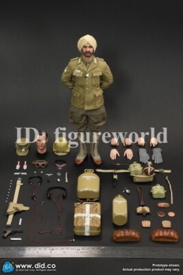 DID D80185 1/6 WWII German Ishaan & Panzer Commander Stauffenberg