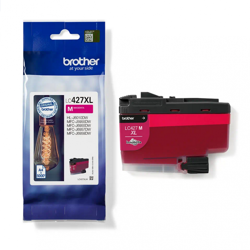 Brother LC427XLM magenta alta capacità cartuccia originale per Brother HL J6010D