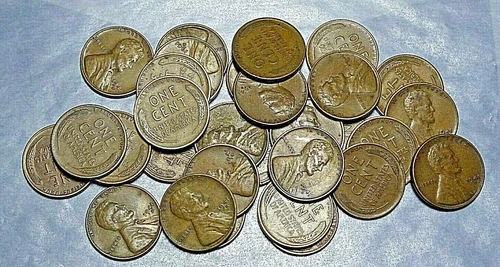 1 (ONE) 1941-D LINCOLN CENTS "F" FINE OR (BETTER) LOW PRICE-FREE SHIPPING-BUY-IT