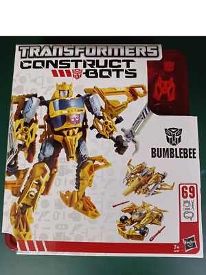 Trasnformers Bumblebee Construct Bots 3 in 1 Hasbro Transformer Roboter Neu OVP