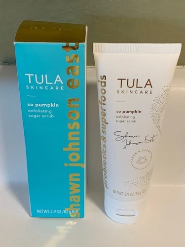 TULA Skincare So Pumpkin Exfoliating Sugar Scrub Limited Edition 2.9oz NIB Seal