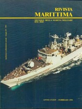 RIVISTA MARITTIMA FEBBRAIO 1991 AA.VV. RIVISTA MARITTIMA 1991  BROSSURA