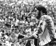 * JOHN SEBASTIAN * signed 8x10 photo * LOOVIN' SPOONFUL * COA * 3