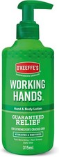 O'Keeffe's Working Hands Healthy Feet Skin Repair Cream Dry Cracked Hand Lips