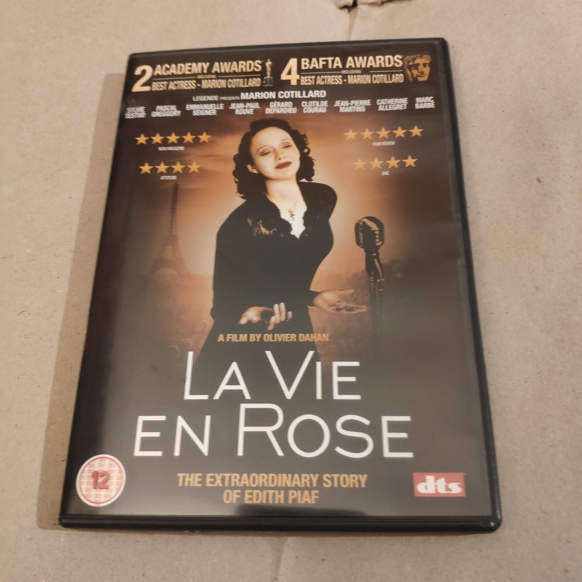 La Vie En Rose Edith Piaf 2Academy 4Bafta awards Comedy Buddy