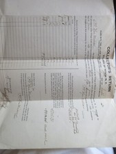 1930 Village of Nyack NY Tax Collector's Return 16" x 11"