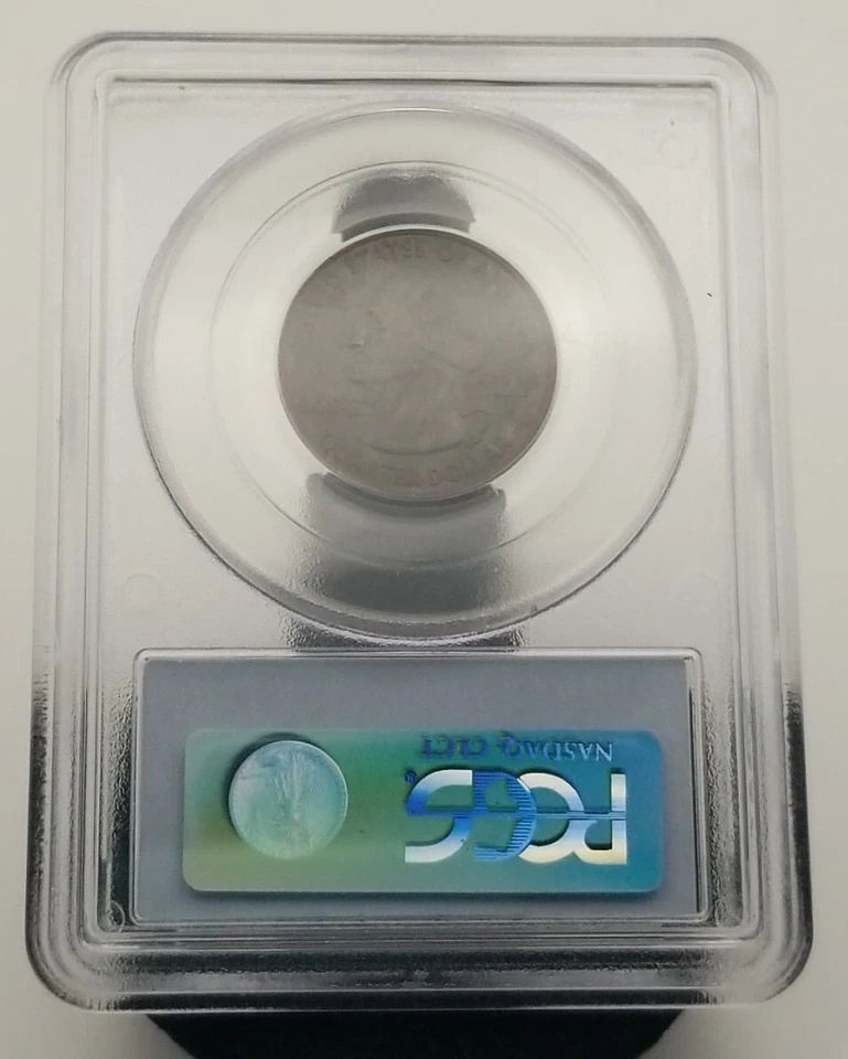 2003-P Illinois Quarter PCGS MS64 Improperly Annealed Plan. Sintered Planchet - Image 3 of 4