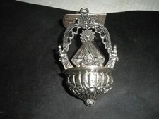 Jugendstil Weihwasserkessel Weihwasserbecken Silber 800 gepr&uuml;ft  Top Rarit&auml;t !!!