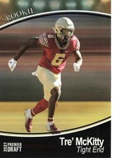 2021 Sage Hit Premier Draft #113 RC Tre' McKitty Los Angeles Chargers Football 