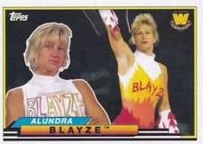 2018 Topps Heritage WWE Big Legends Card #BL-1 Alundra Blayze