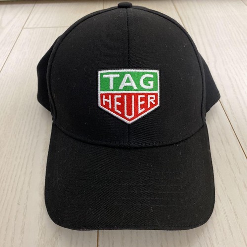 TAG Heuer Cap Hat BLACK RED Novelty VIP Gift limited Free Size UNISEX - 第 1/8 張圖片