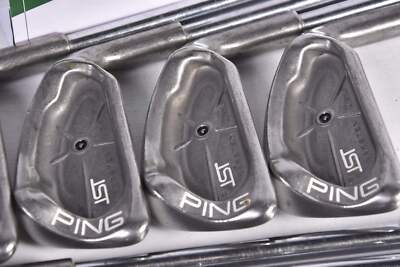 Ping ISI Eisen / 3-PW+SW / Black Dot / Stiff Flex Ping Cushin JZ Stahlschäfte