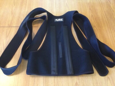 AIRE Posture Corrector Back Brace for Women Men Support straightener Shoulder XL