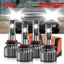 4x Front LED Headlight Conversion Bulbs Kit 26000LM For Hyundai Sonata 2015-2019