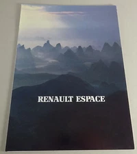 Brochure/brochure Renault Espace II status 04/1991
