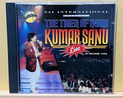 THE TIGER OF INDIA-KUMAR SANU/LIVE IN HOLLAND CD-1996.TBA