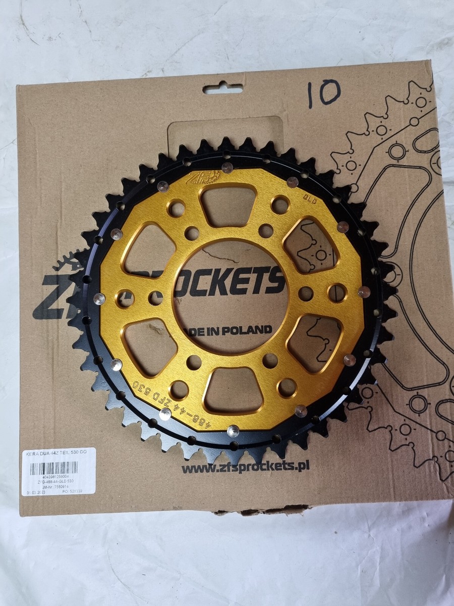 専用ページ041001 ZF Dual 44T 530 gold, ZFD-488-44-GLD 7580914 - Kawasaki Z 650 78